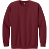 Custom Gildan Hammer Maxweight Crewneck Sweatshirt Garnet Red