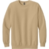 Custom Gildan Hammer Maxweight Crewneck Sweatshirt Tan