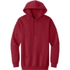 Custom Gildan Hammer Maxweight Hooded Sweatshirt Cherry Red