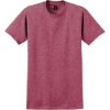 Custom Gildan - Ultra Cotton 100% US Cotton T-Shirt. Heathered Cardinal Red