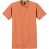 Custom Gildan - Ultra Cotton 100% US Cotton T-Shirt. Tangerine Orange