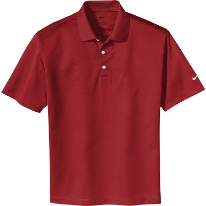 Custom Nike Tech Basic Dri-FIT Polo. Pro Red