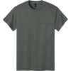 Custom Gildan - Ultra Cotton 100% US Cotton T-Shirt with Pocket. Charcoal Gray