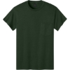 Custom Gildan - Ultra Cotton 100% US Cotton T-Shirt with Pocket. Forest Green