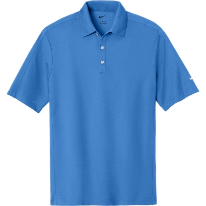 Custom Nike Tech Sport Dri-FIT Polo. Pacific Blue