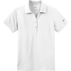 Custom Nike Womens Dri-FIT Classic Polo. White
