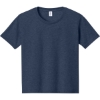 Custom Jerzees - Youth Dri-Power 50/50 Cotton/Poly T-Shirt. Vintage Heather Navy Blue