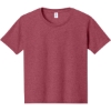 Custom Jerzees - Youth Dri-Power 50/50 Cotton/Poly T-Shirt. Vintage Heather Red