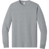 Custom Jerzees - Dri-Power 50/50 Cotton/Poly Long Sleeve T-Shirt. Athletic Heather Gray