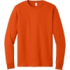 Custom Jerzees - Dri-Power 50/50 Cotton/Poly Long Sleeve T-Shirt. Burnt Orange