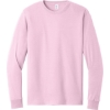 Custom Jerzees - Dri-Power 50/50 Cotton/Poly Long Sleeve T-Shirt. Classic Pink