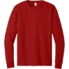 Custom Jerzees - Dri-Power 50/50 Cotton/Poly Long Sleeve T-Shirt. True Red
