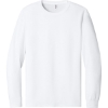Custom Jerzees - Dri-Power 50/50 Cotton/Poly Long Sleeve T-Shirt. White