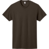 Custom Jerzees - Dri-Power 50/50 Cotton/Poly T-Shirt. Chocolate Brown