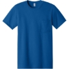 Custom Jerzees - Dri-Power 50/50 Cotton/Poly Pocket T-Shirt. Royal Blue