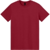 Custom Gildan Light Cotton Tee Cherry Red