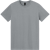 Custom Gildan Light Cotton Tee Gravel Gray