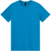 Custom Gildan Light Cotton Tee Sapphire Blue