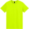 Custom Gildan Light Cotton Tee Safety Green