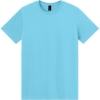 Custom Gildan Light Cotton Tee Sky Blue