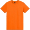 Custom Gildan Light Cotton Tee Safety Orange