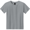 Custom Gildan Youth Light Cotton Tee Gravel Gray