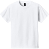 Custom Gildan Youth Light Cotton Tee White