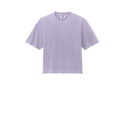 Custom Comfort Colors Womens Heavyweight Boxy Tee Orchid Purple