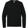 Custom Jerzees Classics Unisex Cotton Long Sleeve T-Shirt Black Ink