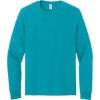 Custom Jerzees Classics Unisex Cotton Long Sleeve T-Shirt California Blue