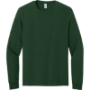 Custom Jerzees Classics Unisex Cotton Long Sleeve T-Shirt Forest Green