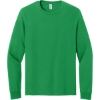 Custom Jerzees Classics Unisex Cotton Long Sleeve T-Shirt Kelly Green