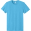 Custom Jerzees Classics Unisex Cotton T-Shirt Aquatic Blue
