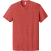 Custom Jerzees Classics Unisex Cotton T-Shirt Fiery Red Heather