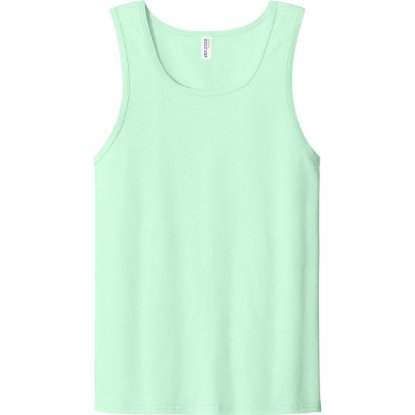 Custom Jerzees Classics Unisex Cotton Tank Mint To Be Green