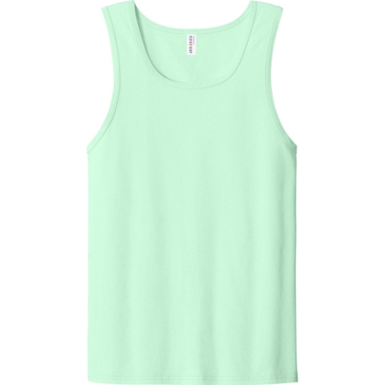 Custom Jerzees Classics Unisex Cotton Tank Mint To Be Green