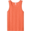 Custom Jerzees Classics Unisex Cotton Tank Retro Heather Coral Pink