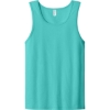 Custom Jerzees Classics Unisex Cotton Tank Scuba Blue