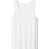 Custom Jerzees Classics Unisex Cotton Tank White