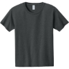 Custom Jerzees Classics Youth Cotton T-Shirt Black Heather Gray