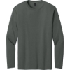 Custom Gildan Performance Long Sleeve T-Shirt. Charcoal Gray
