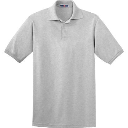 Custom Jerzees Dri-Power Sport Shirt. Ash