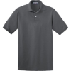 Custom Jerzees Dri-Power Sport Shirt. CharGrey