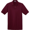 Custom Jerzees Dri-Power Sport Shirt. Maroon Red