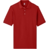 Custom Jerzees Unisex Premium Ring Spun Cotton Pique Sport Shirt True Red