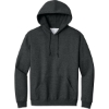 Custom Jerzees Super Sweats NuBlend - Pullover Hooded Sweatshirt. Black Heather