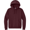 Custom Jerzees Super Sweats NuBlend - Pullover Hooded Sweatshirt. Maroon Red