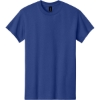Custom Gildan - Heavy Cotton 100% Cotton T-Shirt. Cobalt Blue