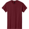 Custom Gildan - Heavy Cotton 100% Cotton T-Shirt. Garnet Red
