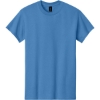 Custom Gildan - Heavy Cotton 100% Cotton T-Shirt. Iris Blue